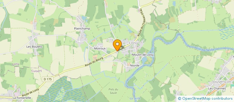 localisation de l'entreprise SAINT-MAURICE ACTIVITES  JOUVENCON