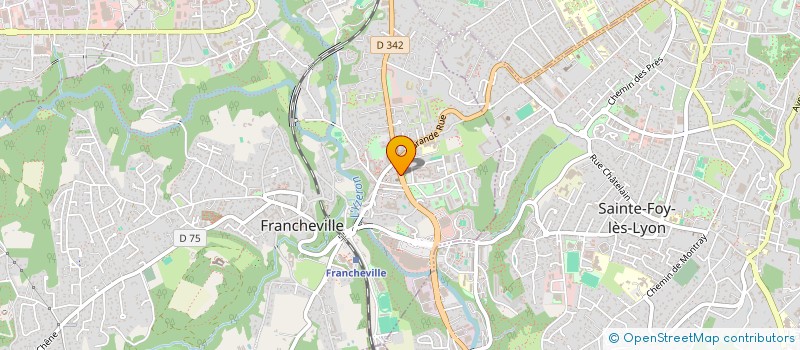 localisation de l'entreprise SAINT MAURICE DU CHATER à FRANCHEVILLE