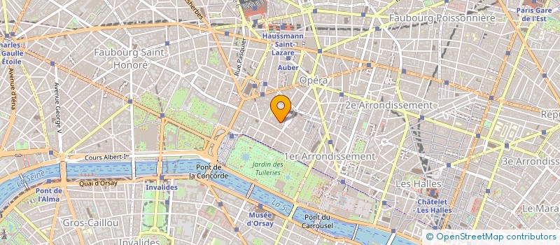 localisation de l'entreprise SAINT MAURICE INVEST à PARIS