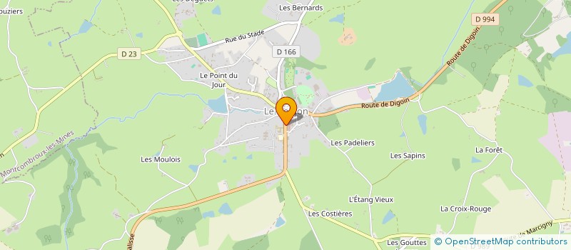 localisation de l'entreprise SAINT MAURICE, LE DONJON RENOUVEAU  LE DONJON