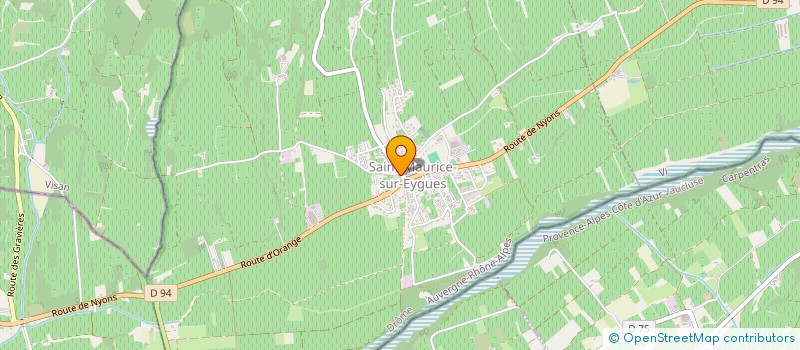 localisation de l'entreprise SAINT MAURICE POKER CLUB  SAINT-MAURICE-SUR-EYGUES