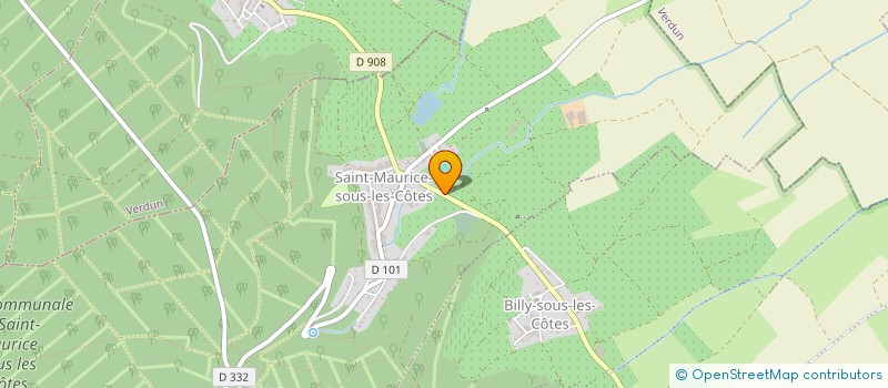 localisation de l'entreprise SAINT MAURICE TRAVAUX PUBLICS à SAINT-MAURICE-SOUS-LES-COTES