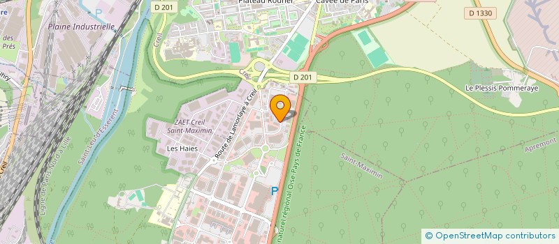 localisation de l'entreprise SAINT MAX MOTO  SAINT-MAXIMIN