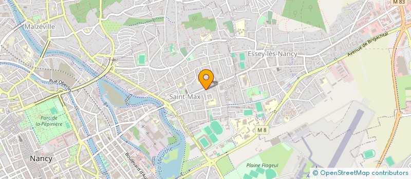 localisation de l'entreprise SAINT-MAX SCHOOL SMS  SAINT-MAX