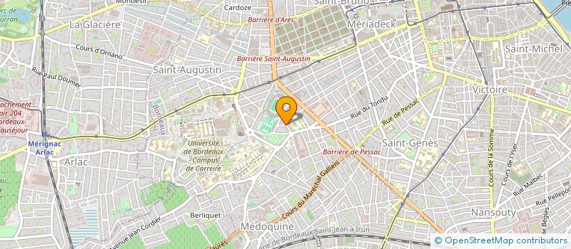 localisation de l'entreprise SAINT MAXIME à BORDEAUX