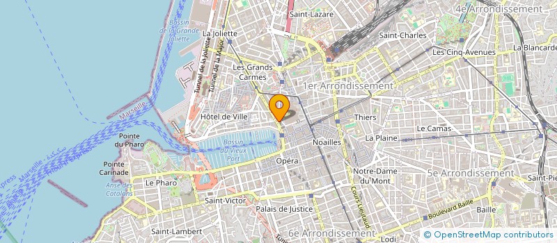 localisation de l'entreprise SAINT-MAXIN  MARSEILLE