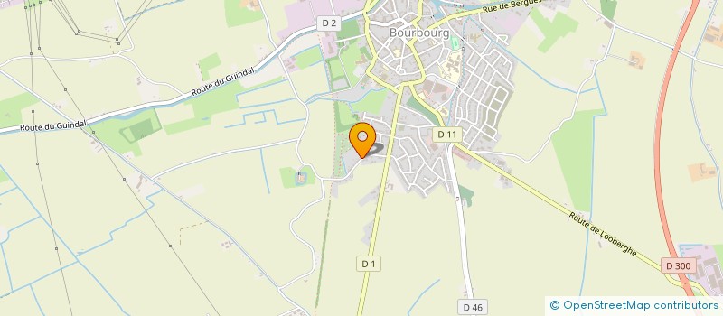 localisation de l'entreprise SAINT-MAXIN-EVRARD  BOURBOURG