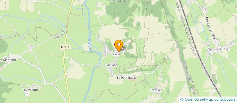 localisation de l'entreprise SAINT MAYEUL à JONCY