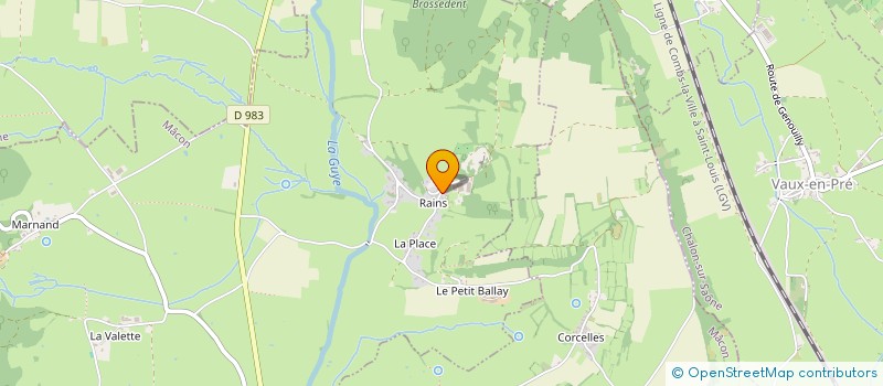 localisation de l'entreprise SAINT MAYEUL  JONCY