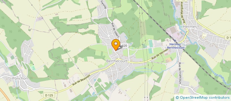 localisation de l'entreprise SAINT MEDARD  BERTHECOURT