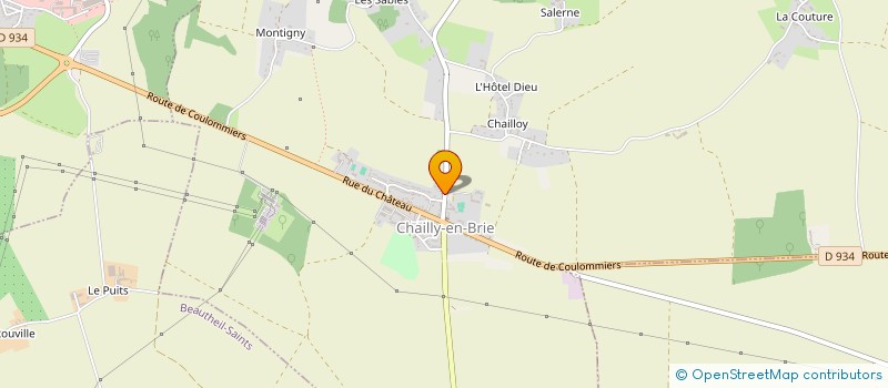 localisation de l'entreprise SAINT MEDARD  CHAILLY-EN-BRIE