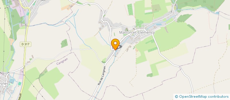 localisation de l'entreprise SAINT MEDARD  MATTON-ET-CLEMENCY