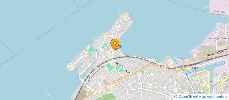 localisation de l'entreprise SAINT MEDARD D'OLONZAC  SETE