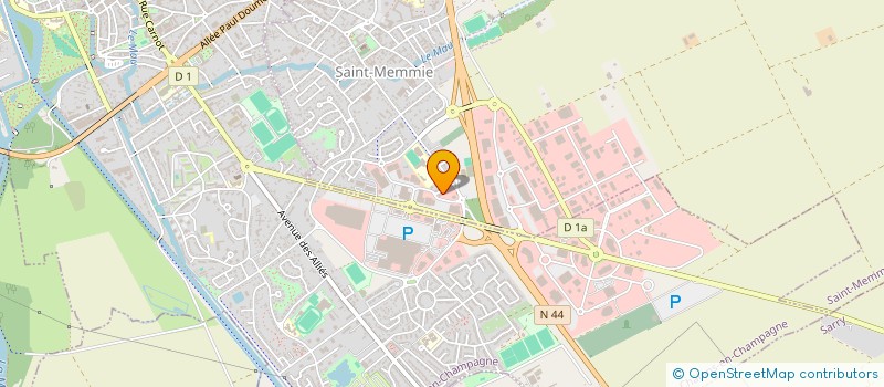 localisation de l'entreprise SAINT MEMMIE AUTOMOBILES  SAINT-MEMMIE