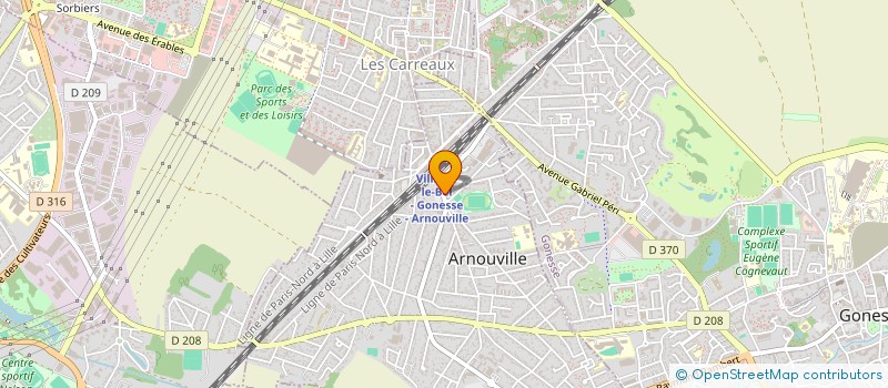 localisation de l'entreprise SAINT MICHEL à ARNOUVILLE