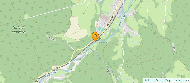 localisation de l'entreprise SAINT MICHEL  CHENIMENIL