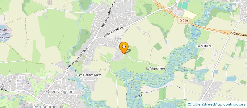 localisation de l'entreprise SAINT MICHEL  TALMONT-SAINT-HILAIRE