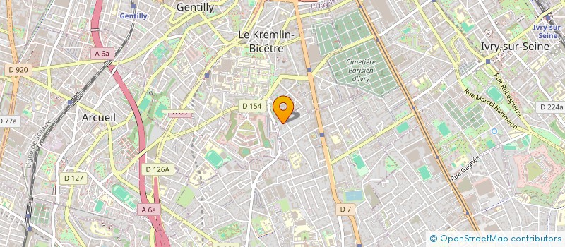 localisation de l'entreprise SAINT MICHEL  VILLEJUIF