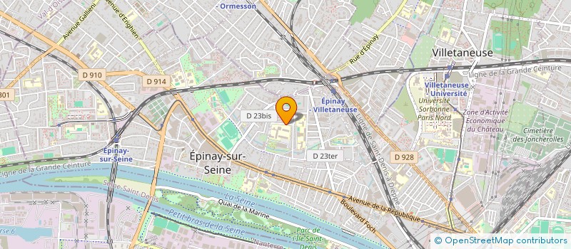 localisation de l'entreprise SAINT MICHEL à EPINAY-SUR-SEINE