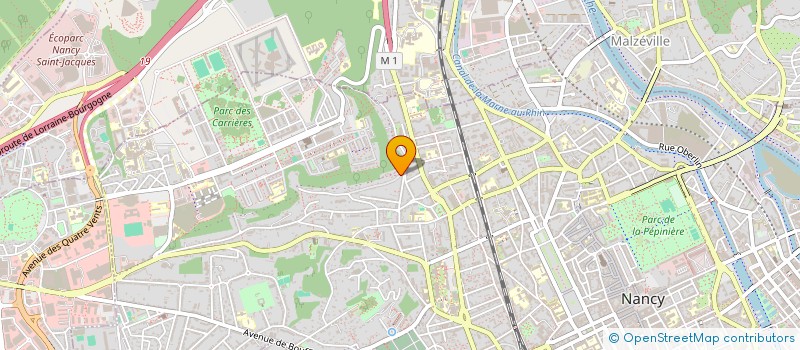 localisation de l'entreprise SAINT MICHEL  NANCY