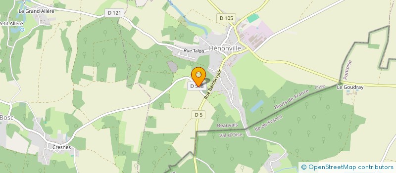 localisation de l'entreprise SAINT MICHEL  HENONVILLE