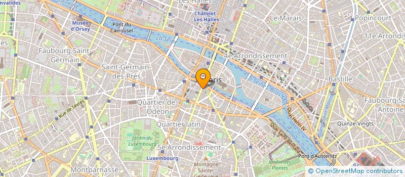 localisation de l'entreprise SAINT MICHEL BAR  PARIS