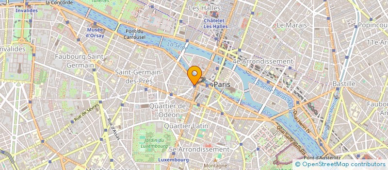 localisation de l'entreprise SAINT MICHEL DISTRIBUTION à PARIS