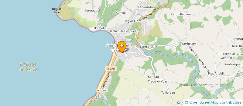 localisation de l'entreprise SAINT-MICHEL EN REVE  SAINT-MICHEL-EN-GREVE