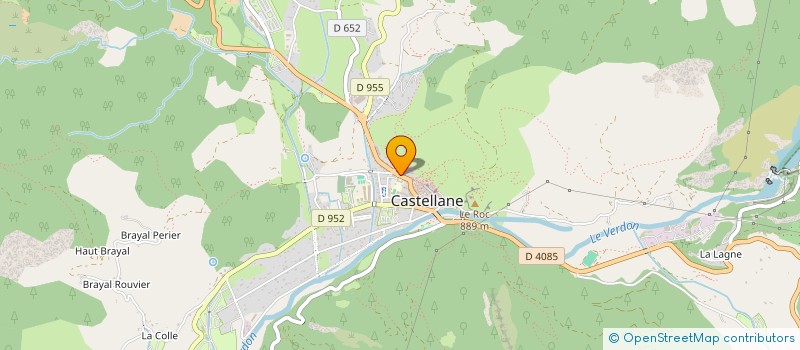 localisation de l'entreprise SAINT MICHEL IMMO  CASTELLANE