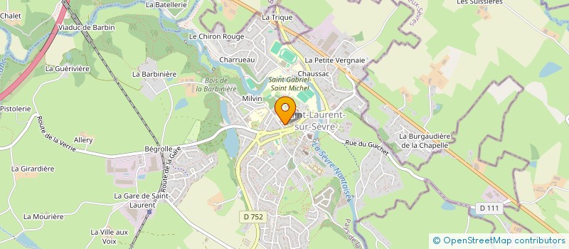 localisation de l'entreprise SAINT MICHEL'S PROJECT à SAINT-LAURENT-SUR-SEVRE