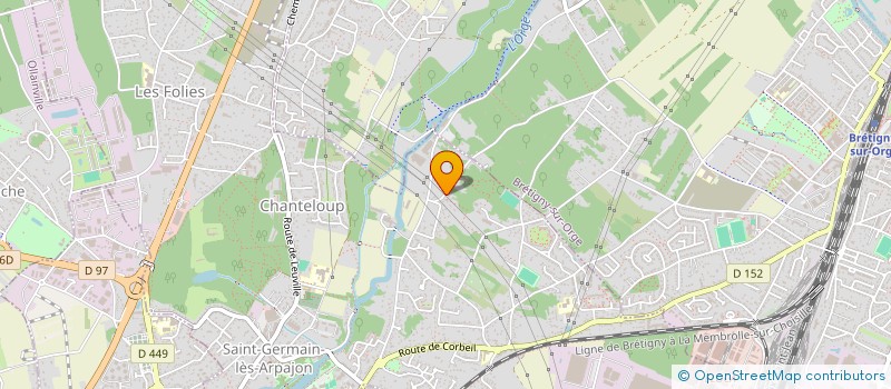 localisation de l'entreprise SAINT MICHEL SOCIAL CLUB à SAINT-GERMAIN-LES-ARPAJON