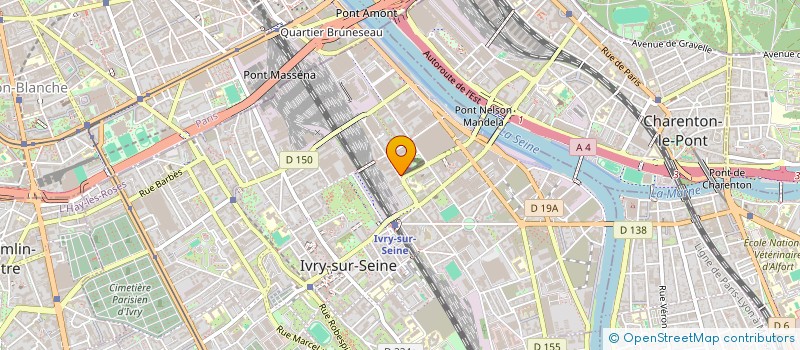 localisation de l'entreprise SAINT MIGUEL  IVRY-SUR-SEINE