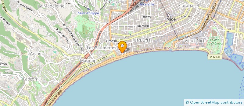 localisation de l'entreprise SAINT MILA  NICE