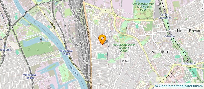 localisation de l'entreprise SAINT MINAS  VILLENEUVE-SAINT-GEORGES