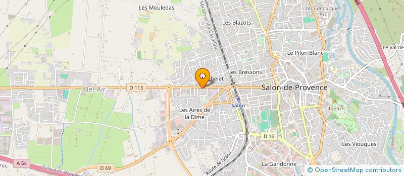 localisation de l'entreprise SAINT MITRE CUISINES à SALON-DE-PROVENCE