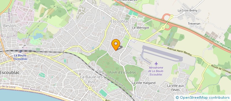 localisation de l'entreprise SAINT MOLF  LA BAULE-ESCOUBLAC