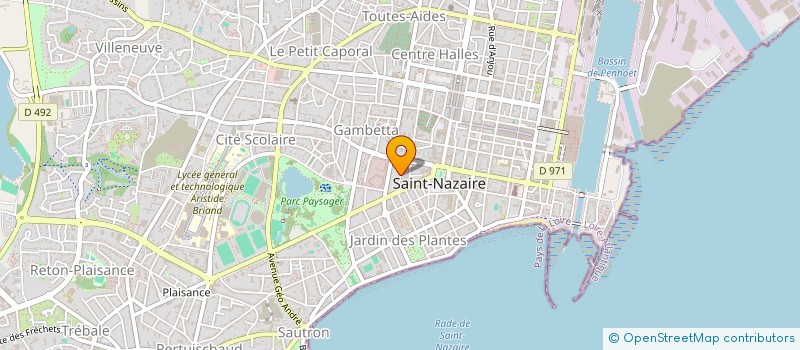 localisation de l'entreprise SAINT NAZ'HIER A DEMAIN  SAINT-NAZAIRE