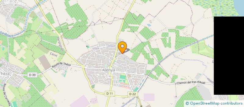 localisation de l'entreprise SAINT NAZAIRE BOUCHON D'OR  ALENYA