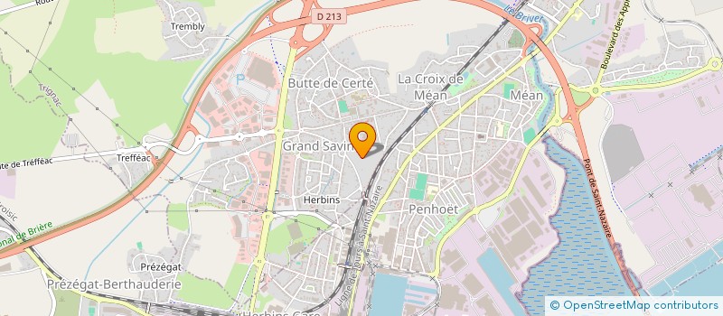 localisation de l'entreprise SAINT NAZAIRE ECHAPPEMENT à TRIGNAC