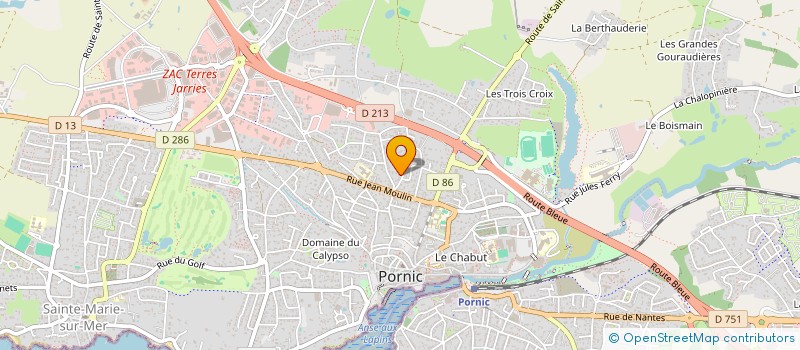 localisation de l'entreprise SAINT NAZAIRE OPTIC  PORNIC