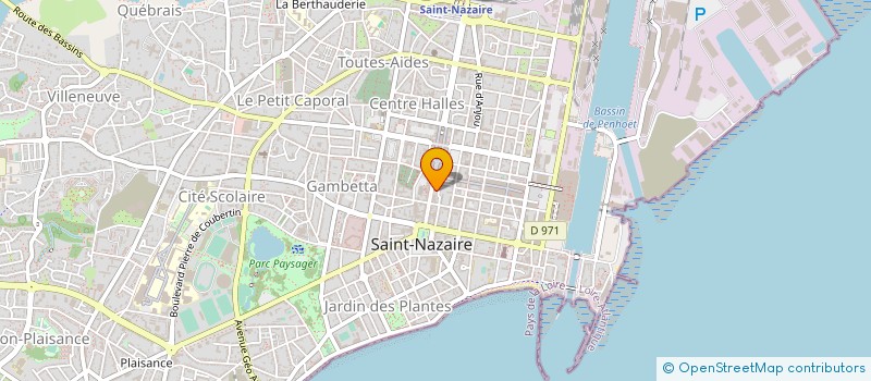 localisation de l'entreprise SAINT NAZAIRE SERVICES COPY à SAINT-NAZAIRE