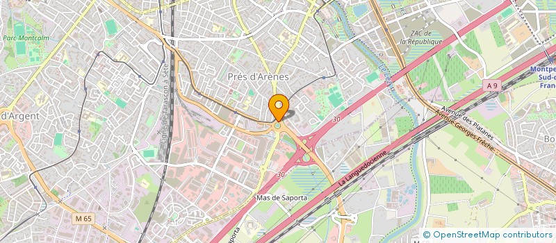localisation de l'entreprise SAINT NICOLAS à MONTPELLIER