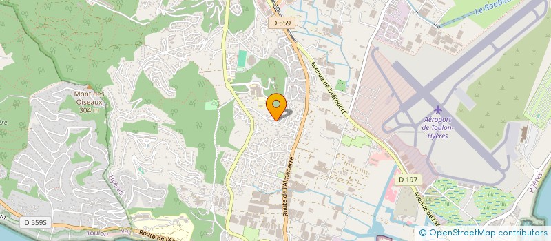 localisation de l'entreprise SAINT NICOLAS  TOULON