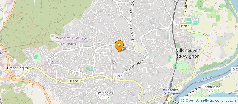 localisation de l'entreprise SAINT NICOLAS  VILLENEUVE-LES-AVIGNON