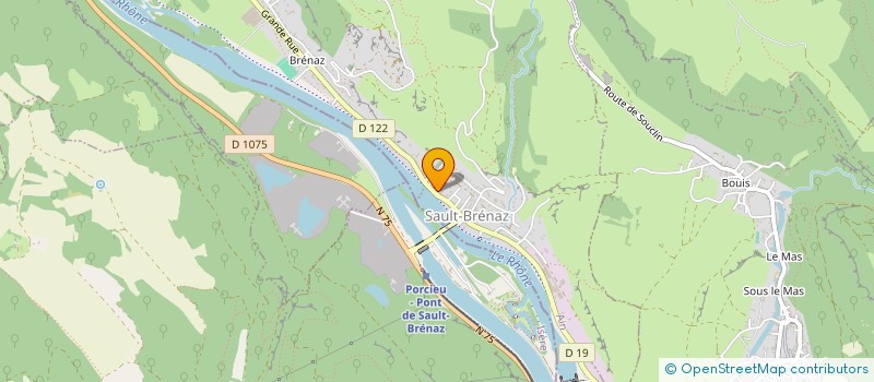 localisation de l'entreprise SAINT NICOLAS  SAULT-BRENAZ