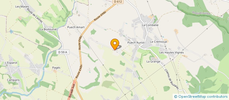 localisation de l'entreprise SAINT NICOLAS  CASTRES