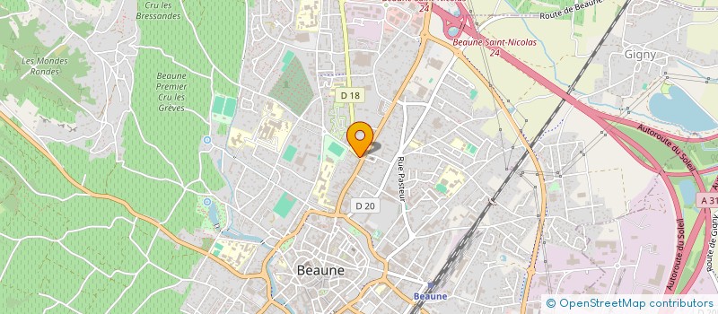 localisation de l'entreprise SAINT NICOLAS à BEAUNE