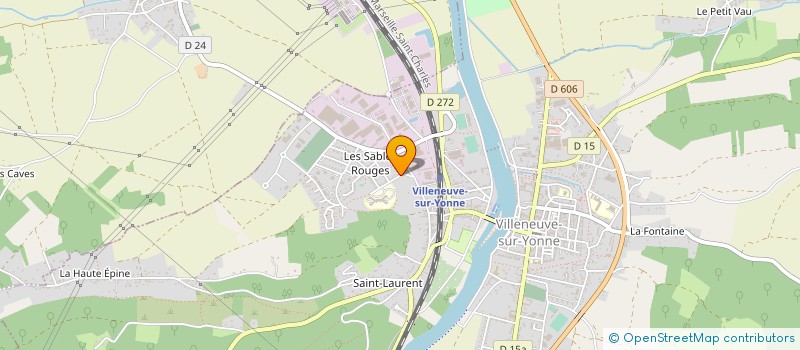 localisation de l'entreprise SAINT NICOLAS ACCUEIL à VILLENEUVE-SUR-YONNE