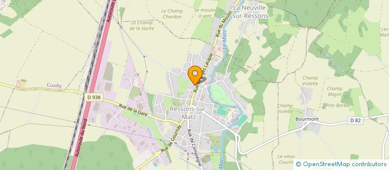 localisation de l'entreprise SAINT NICOLAS ET SAINT LOUIS DU RESSONTOIS  RESSONS-SUR-MATZ