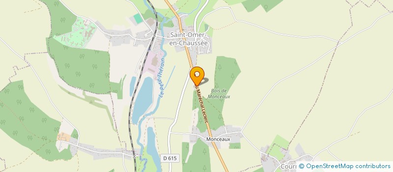 localisation de l'entreprise SAINT OMER AUTOMOBILES  SAINT-OMER-EN-CHAUSSEE